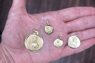 The Sacred Heart Medal:  A Symbol of Divine Love and Devotion - Amalia J & Boutique