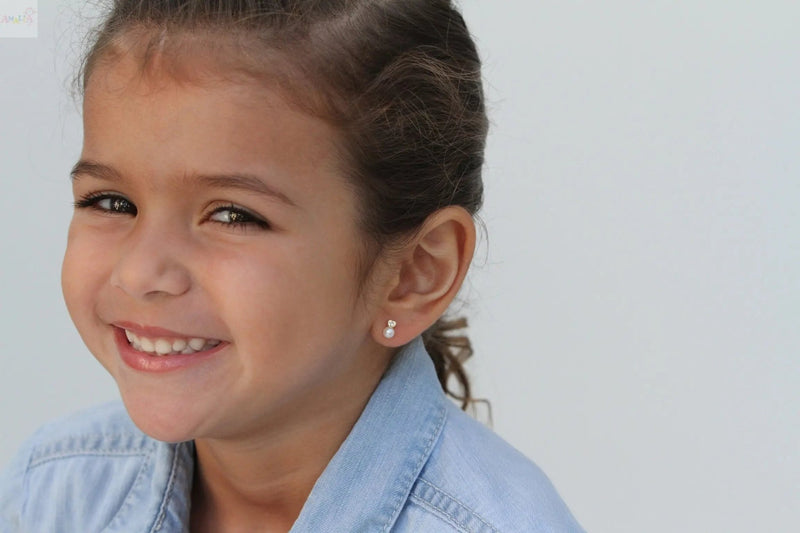 18K-Gold-Pearl-Jewelry-Elegant-Classic-Styles-for-Babies-Girls .Joyeriia para ninas con perlas. aretes de bebe con perlas, perlas cultivadas