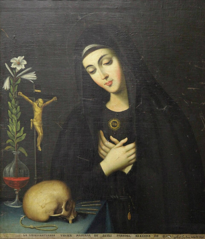 Saint Mariana de Jesús de Paredes