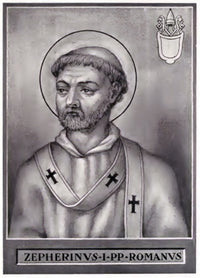 Pope Saint Zephyrinus