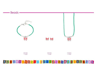 Sterling Silver Imperial Red Enamel Bow Post Earrings