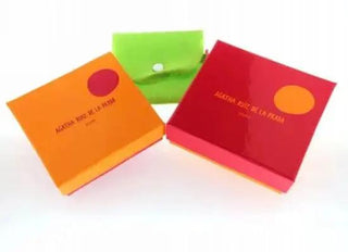 Sterling Silver Square Enamel Navy Blue and Yellow Heart Post Earrings